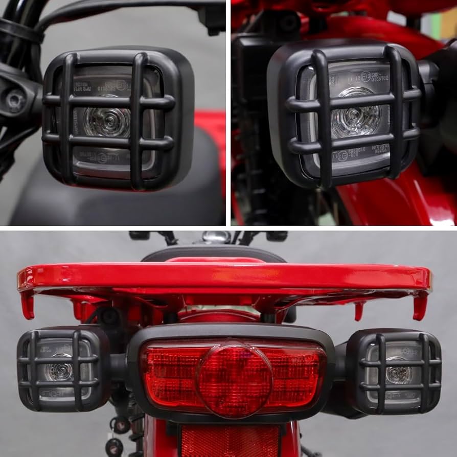 【レトロ】レンズカバーセット/ハンターカブ/CT125 ホンダ ハンターカブ CT125用 ウインカーレンズカバー 4個セット